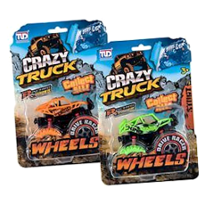 Monster Buggy Friction Jeep - 10cm